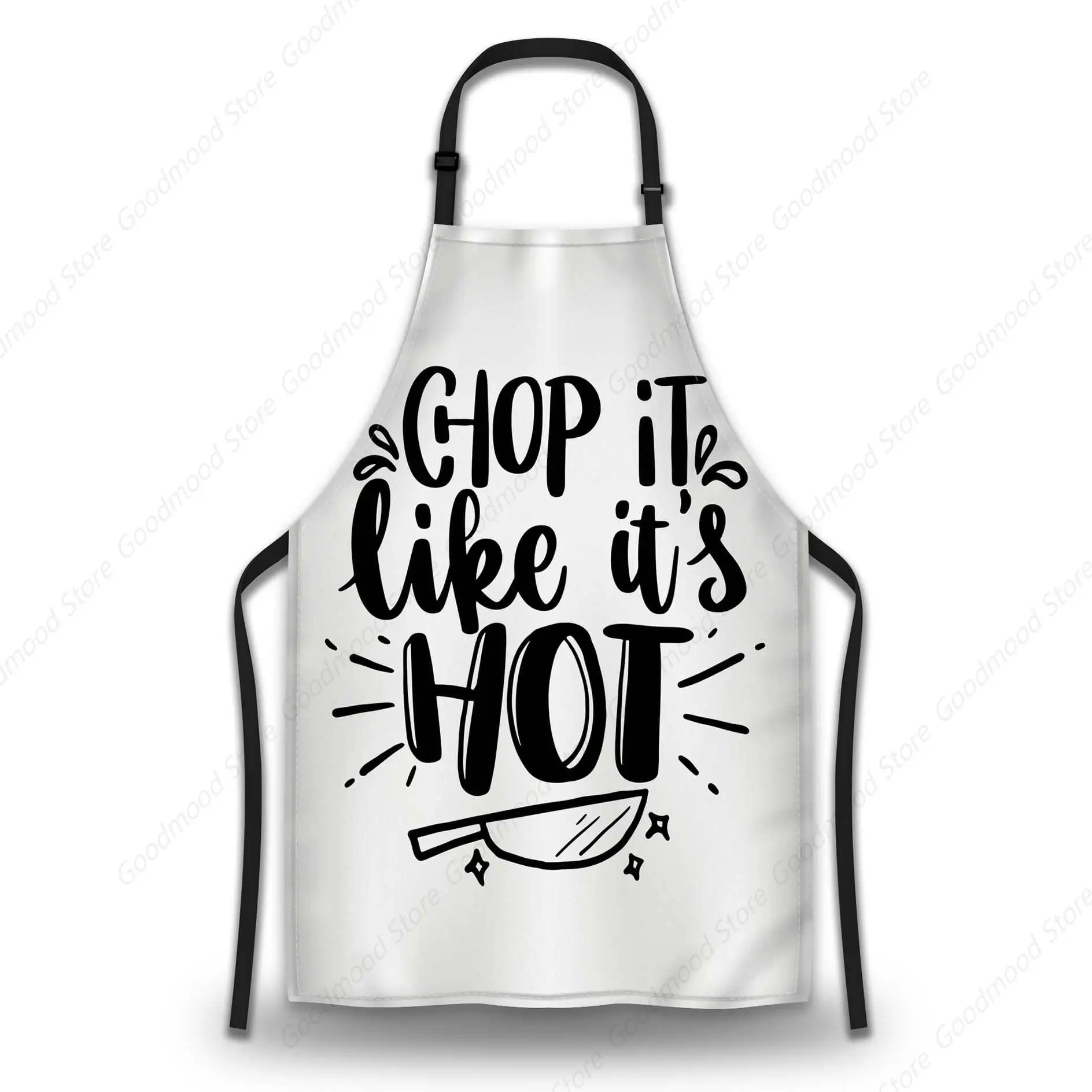 男性と女性のためのシェフのエプロン,レストランを調理するための面白いキッチンレタリング