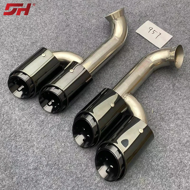 

Muffler Tip Exhaust Tail Pipe Throat for Porsche Cayenne 957 2007-2010