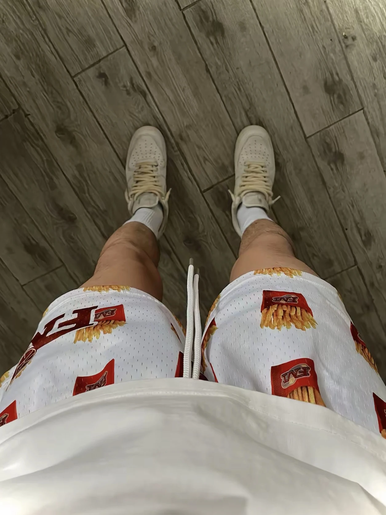 

American Sle Baskeall Training orts Qui Dry Summer Sports Casual Beach Loose Fit Straight Leg Elastic Waist Youth Trendy