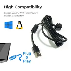 Mini HD Type C Laptop USB Camera 1080P OTG Camera Audio CCTV Camera For Android Mobile Phones Security Video Camera