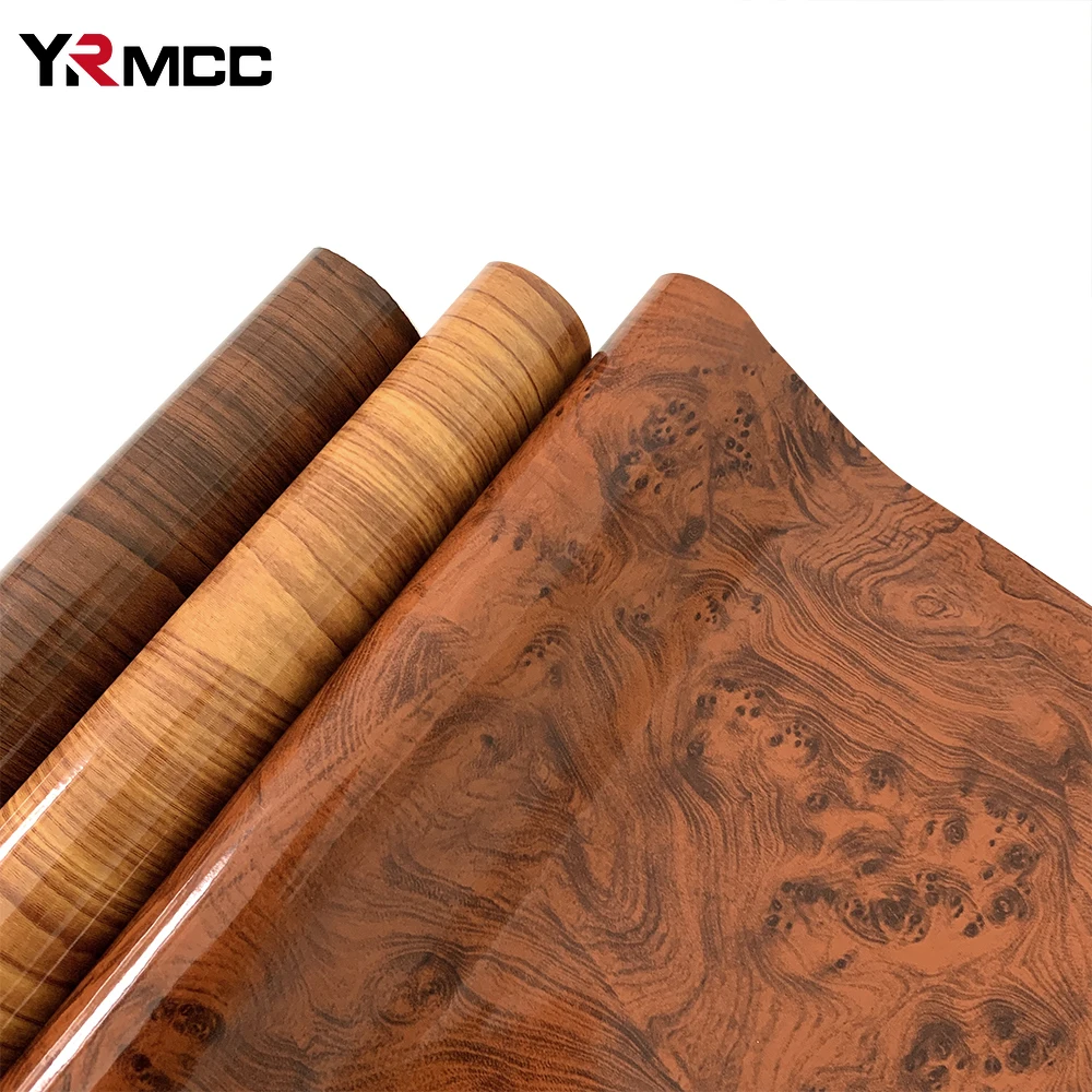 High Quality Car Stickers Waterproof Wood Grain Modified Change Color Film Textured Sticker and Decal Motorcycle Car Accessories