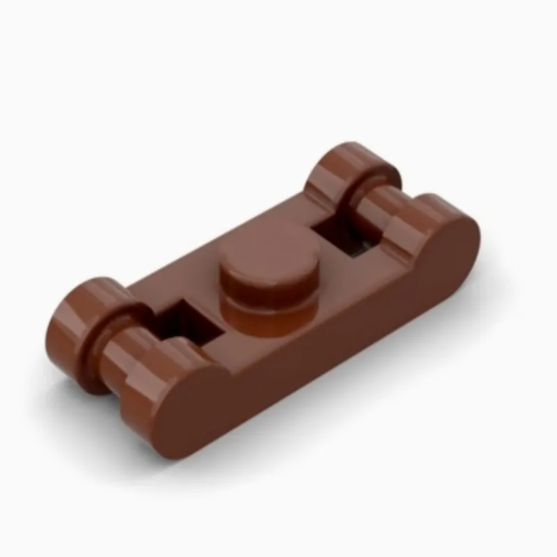 

10 шт. часть строительного блока 78257, совместимая с мелкими частицами, специальная доска 1x1 с ручками с обеих сторон