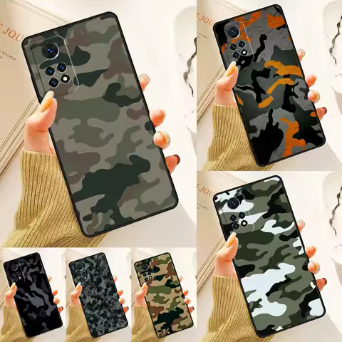 Camo Camouflage Combat Multicolor Case For Samsung Galaxy S24 Plus S23 S20 S21FE Lite S22 Ultra Note 20 S8 S9 S10 Phone Coque