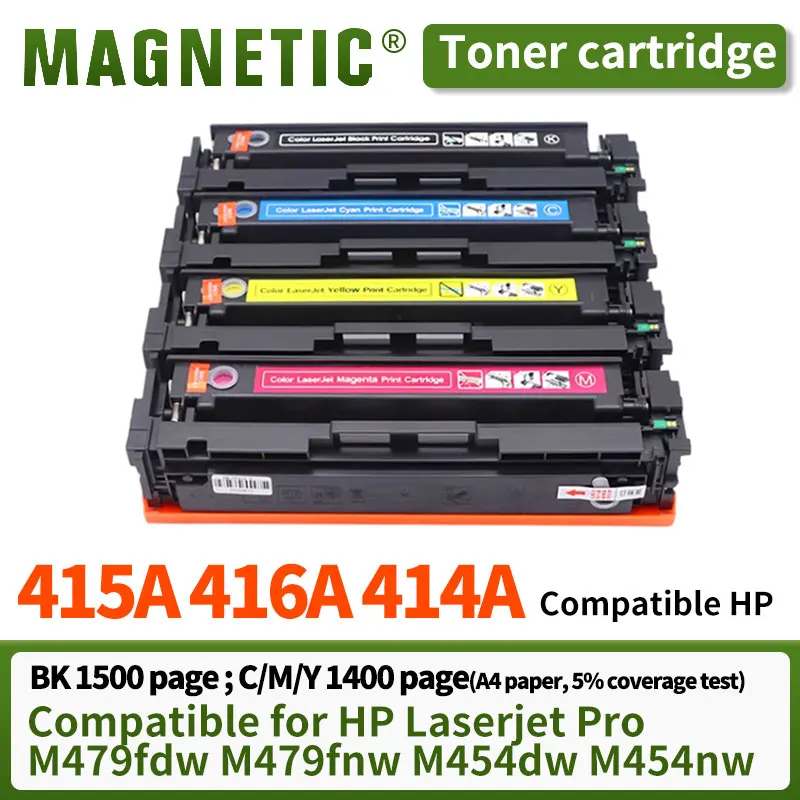 Compatible 416A/W2040A  415A/W2030A 414A/W2020A Toner Cartridge for HP Laserjet Pro M479fdw M479fnw M454dw M454nw Series printer