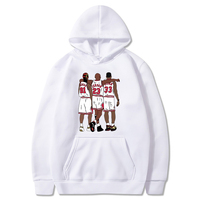 2024 Street Clothing Hoodies Women's Jordan Men's and Fashion Trend Sports Shirt Harajuku Leisure New Long Sleeved Pullover Cool
