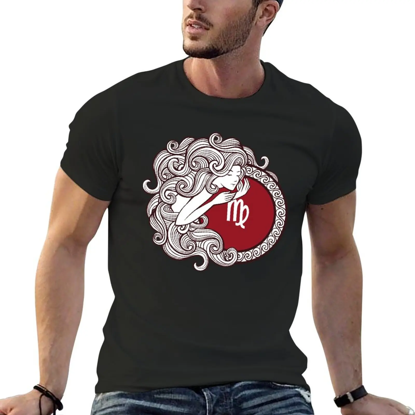

Virgo Astrology Maiden Zodiac Shirt T-Shirt custom t-shirts vintage graphic tee cute tops hippie clothes anime shirts men