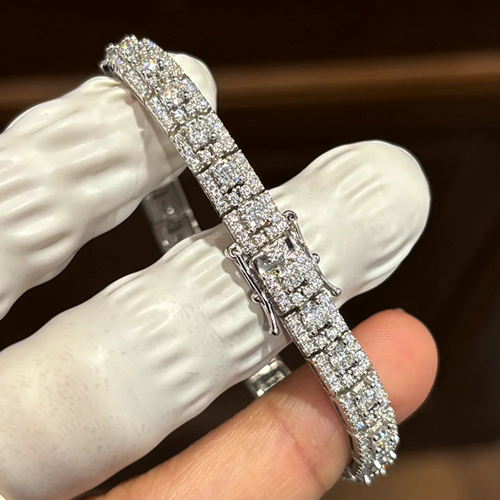 Thumbnail 3 - #61 Latest Moissanite Tennis Bracelets Offers