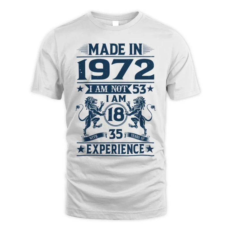 الرجال تي شيرت العلامة التجارية قصيرة الأكمام قميص مطبوع الملابس صنع في 1965 1966 1967 1968 1969 1970 1971 1972 1973 تي شيرت