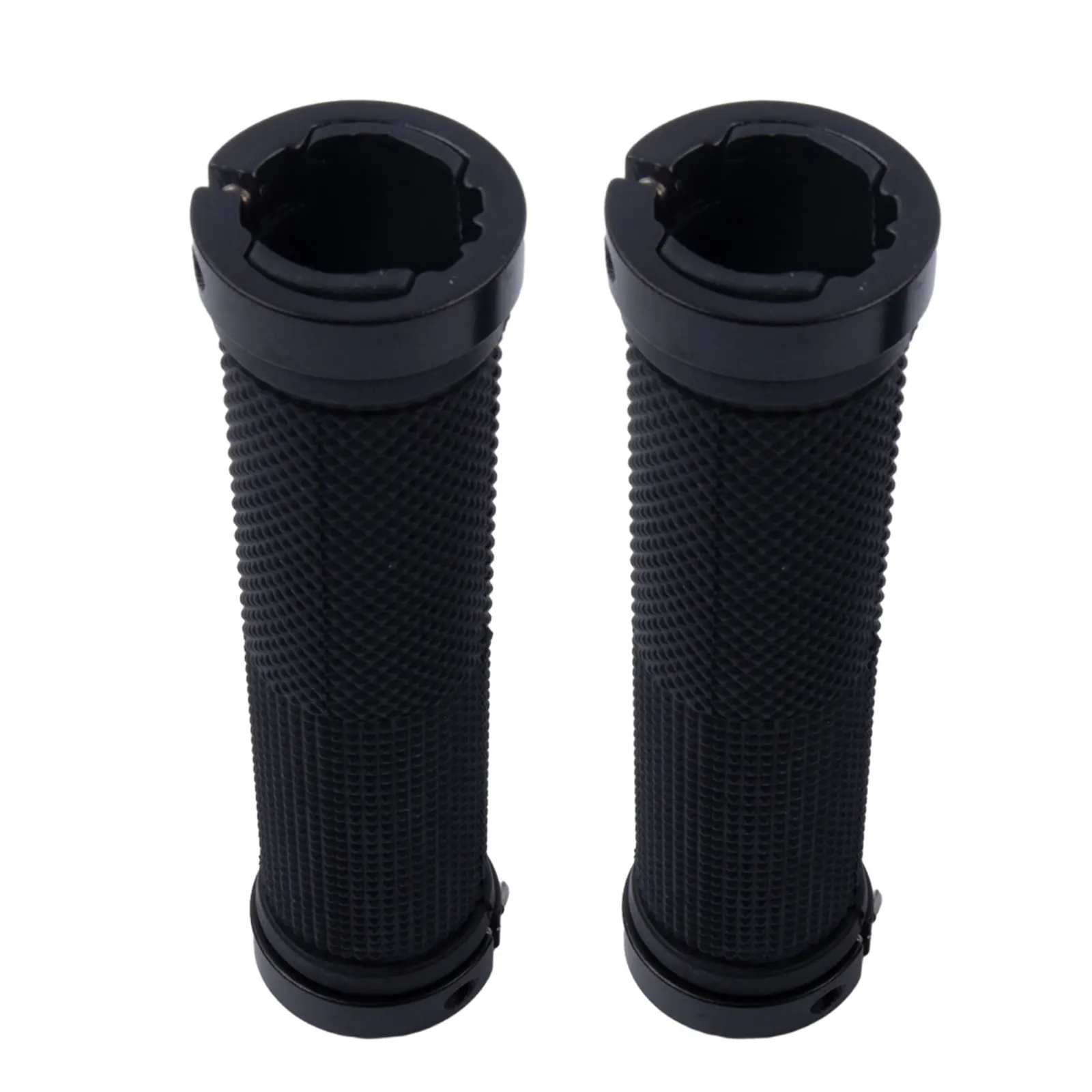 A Pair Mountain Bike Bicycle Handle Set Bicycle Handle Grip Non-slip Handle Set Replace The Bicycle Handlebar And Handle