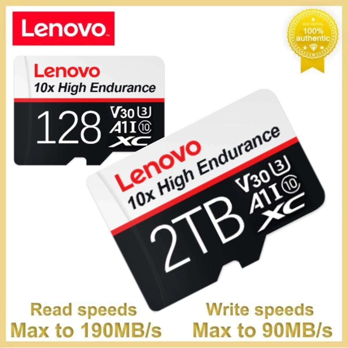 Lenovo A2 Memory Card 128GB Real Capacity 2TB 1TB Micro TF SD Card 512GB 256GB Sd Card Class 10 High Speed Video Card For Camera