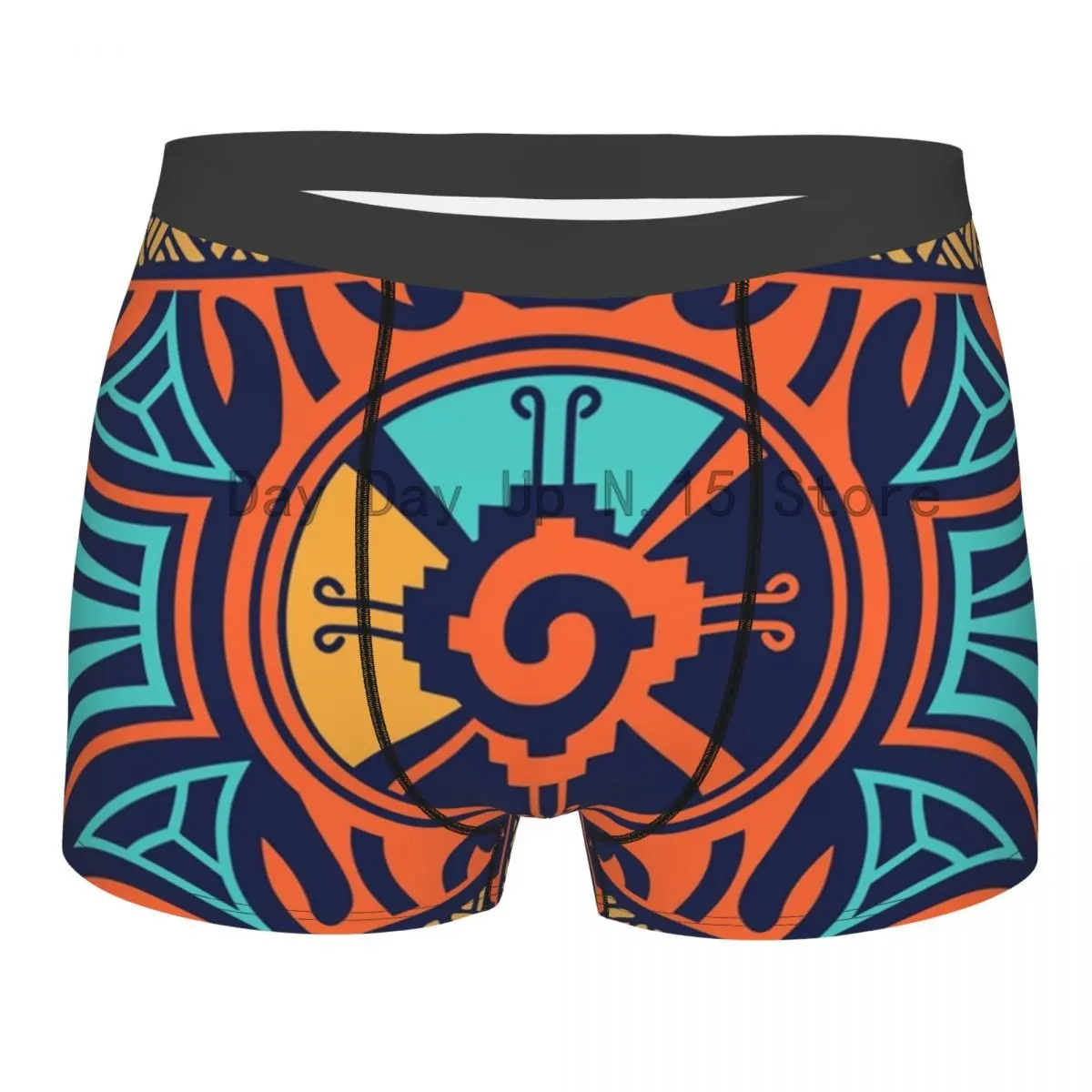 

Novelty Colorful Hunab Ku Mayan Symbol Boxers Shorts Underpants Male Comfortable Briefs Underwear