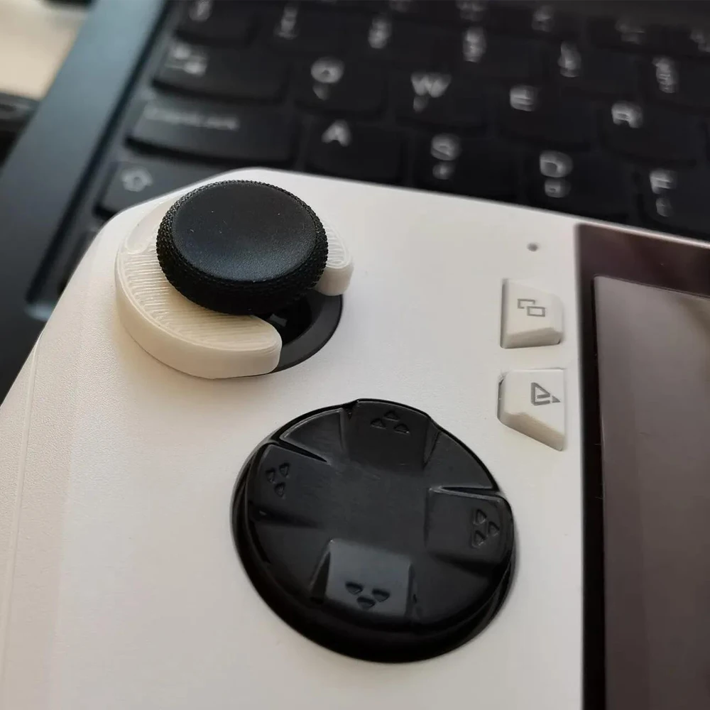 ที่วางคอนโซลจอยสติ๊กป้องกันการดริฟท์ที่ล็อกแท่งสำหรับ ROG Ally สำหรับ PS5 Xbox สำหรับโต๊ะอบไอน้ำสำหรับ SWITCH Pro จอยสติ๊ก