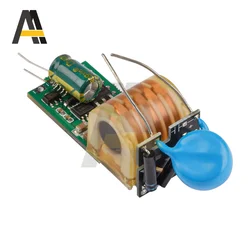 DC 5-12V 15KV High Voltage Generator Step-up Inverter Arc Igniter Coil Module Pulse Arc Boost Coil High Voltage Driver Board