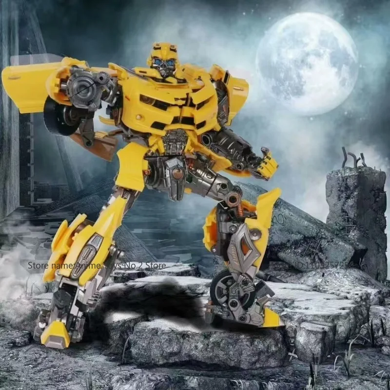 Transformando brinquedo robô filme estúdio série ww01ko bumblebee ação boneca presente de aniversário modelo colecionável caixa original presente na moda