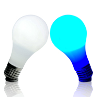 Light bulb self illuminating magic toy, stage performance prop, new, peculiar, funny, prank, parody