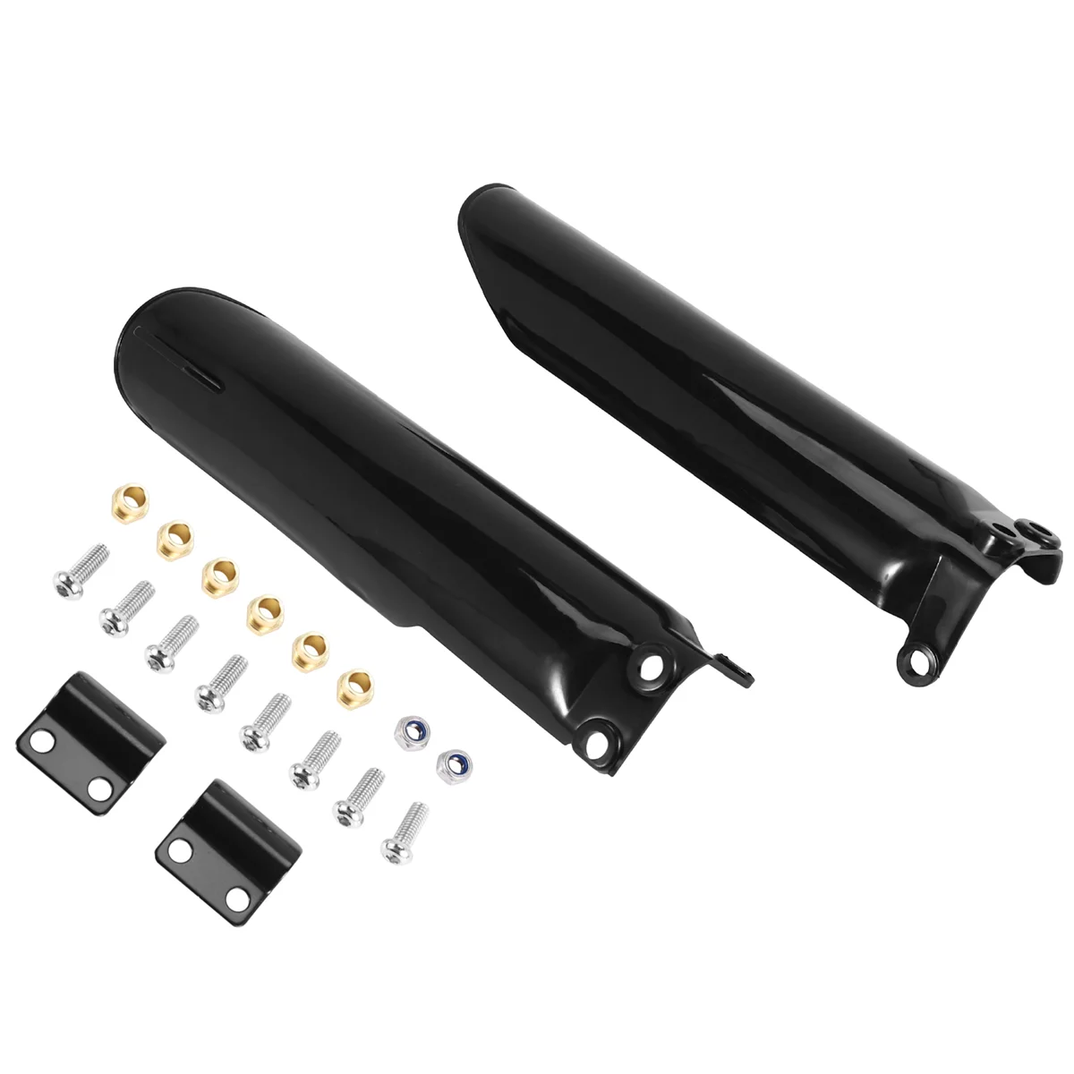 1Pair Motorcycle Front Fork Absorber Protector Covers Plastic Guards for 110Cc 125Cc 140Cc 150C 160Cc Dirt Bike Pit Bike