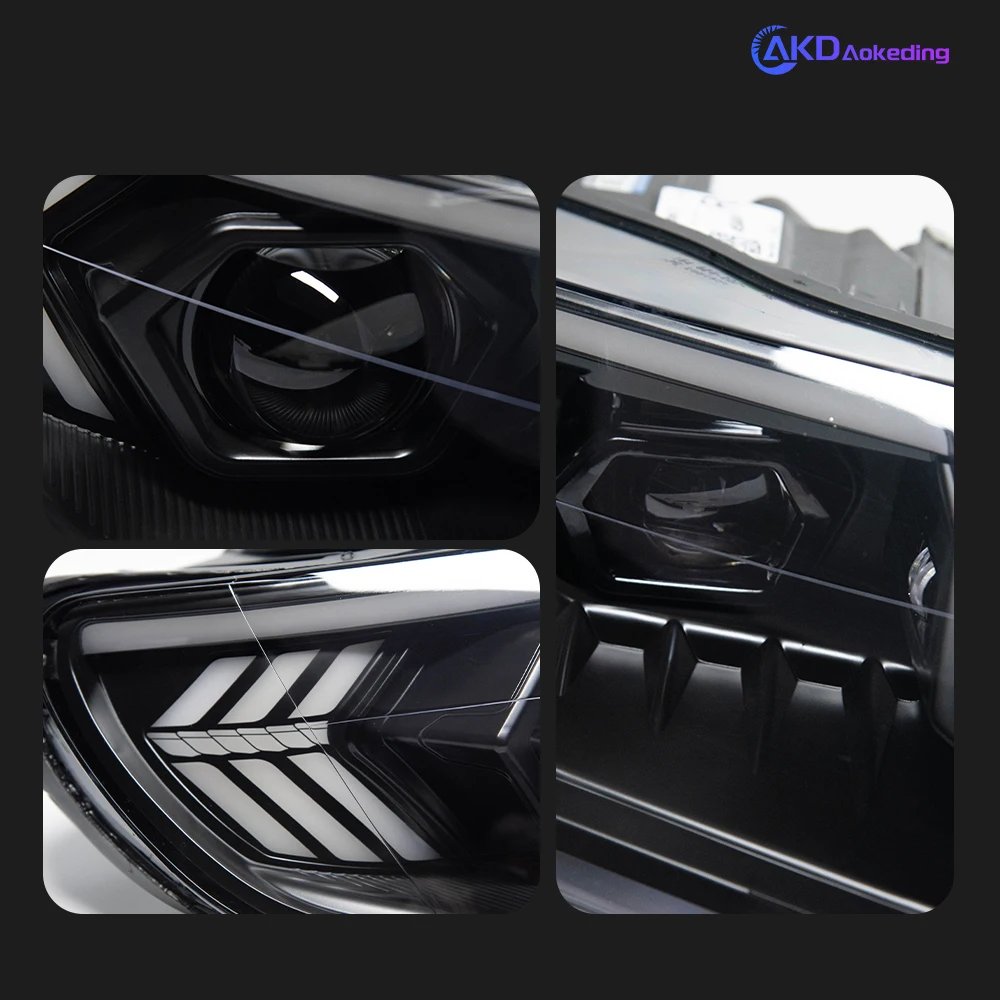

AKD Car Styling for VW Touareg LED Headlight 2007-2010 Touareg LED DRL Hid Option Head Lamp Angel Eye Bi Xenon Beam Accessories