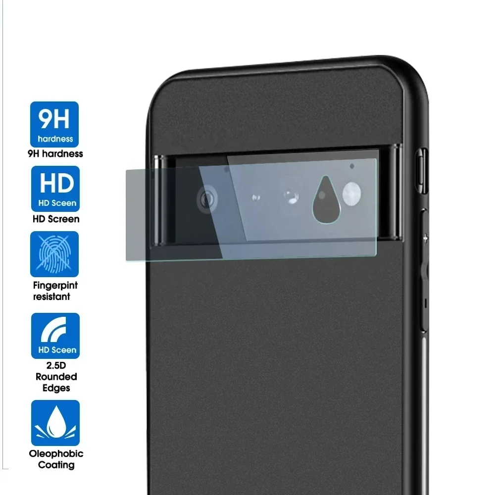 Voor Google Pixel 6/7/8 Pro 6A 7A Terug Camera Len Bescherming Film Helder Gehard Glas Lens camera Screen Protector Cover
