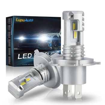 1/2X 16000LM LED H4 9003 LED Canbus ヘッドライト電球 CSP ファンレスハイ & ロービーム車オートバイ自動 Lupuauto