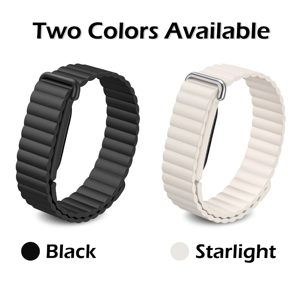 Silicone Strap With Magnetic Clasp For Google Fitbit Air Sturdy Durable Magnetic Wristband New Sport Band For Google Fitbit Air