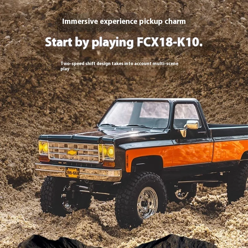 

2.4g Full Scale Remote Control Simulation K10 Fcx Performance Professional Rc Four-Wheel Drive Climbing Off-Road Pickup Truck