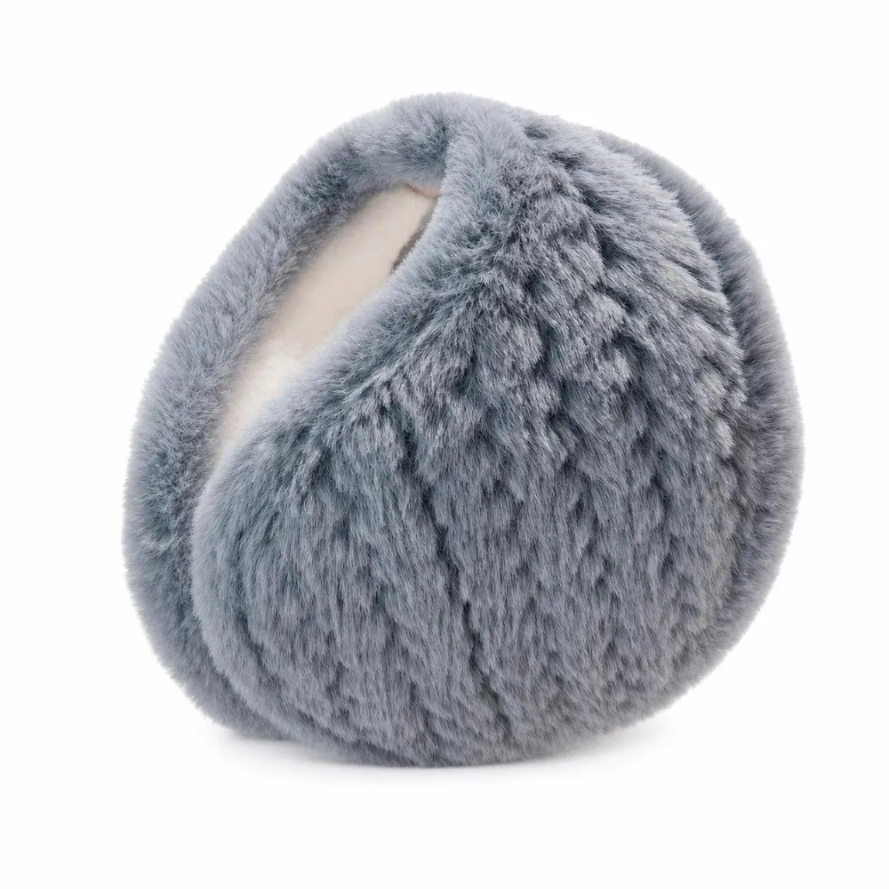 Rear Worn Style Rear Hanging Ear Muffs Skin-friendly Fabric No Pressure Ear Warmers Portable Lightweight Windproof Ear Covers