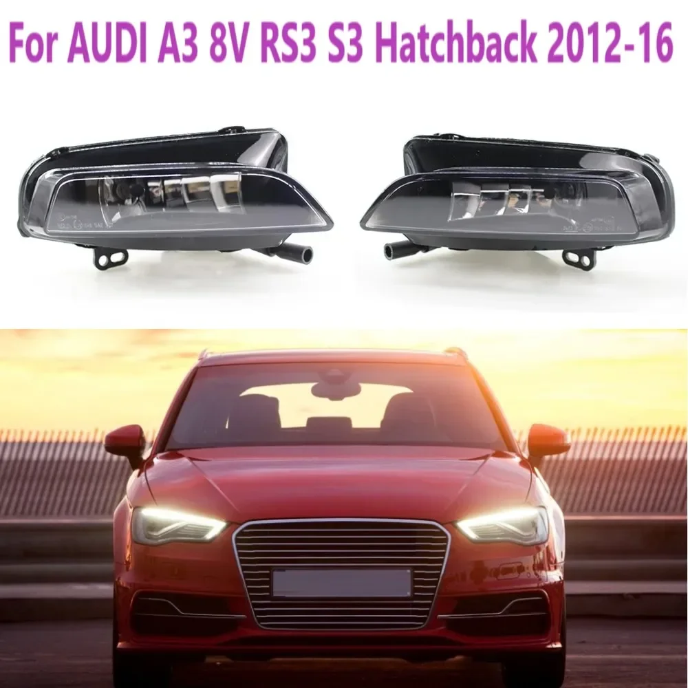 

Для AUDI A3 8V RS3 S3 хэтчбек 2013 2012-2016 противотуманная фара в сборе 8V0941699D 8V0941700D левая/правая автомобильная противотуманная фара дальнего света
