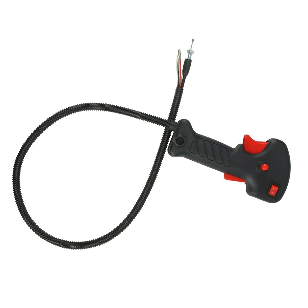Easy Installation Brush Cutter Trimmer Handle Switch with Throttle Trigger Cable Perfect for Various Brands and Models