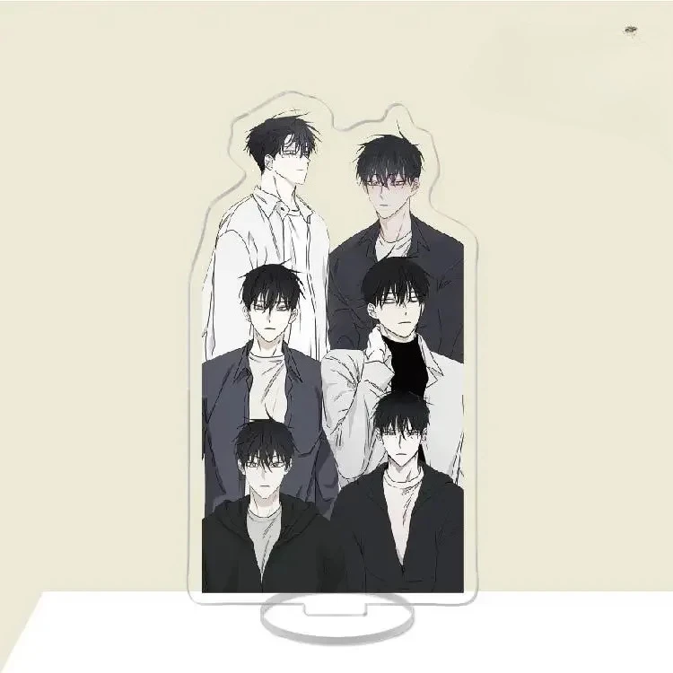 أنيمي Haibian المفاتيح B LAcrylic حامل Yeo TaeJu كيم EuiHyun Manwha البضائع جمع مكتب عرض حلية نموذج حامل دمية #4