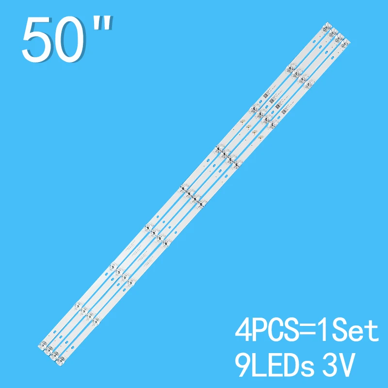 

LED Backlight Strip for L50M5-AD LED-50U670PLED50U570P 0D50D09-ZC23AG-03 K50DLP8F 50V9U 50D64 50D6U XMNJ50D09-ZC26AG-02