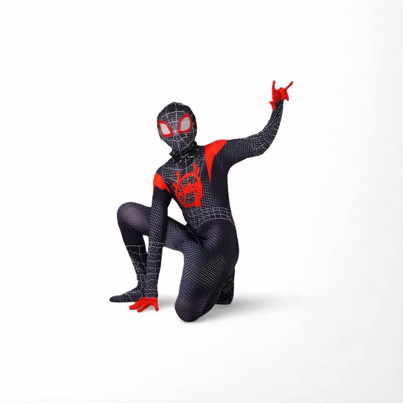 Disfraz de Spiderman para Adultos y Niños, Máscara de Superhéroe, Disfraz de Halloween, Cosplay de Peter Parker, Traje Zentai para Actuaciones en Escenario