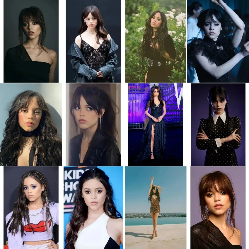 

5D DIY Дженна Ортега Сексуальный Красивый Портрет Звезда Актриса Алмазная Картина Настенное Искусство Ресторан Гостиная Домашний Декор