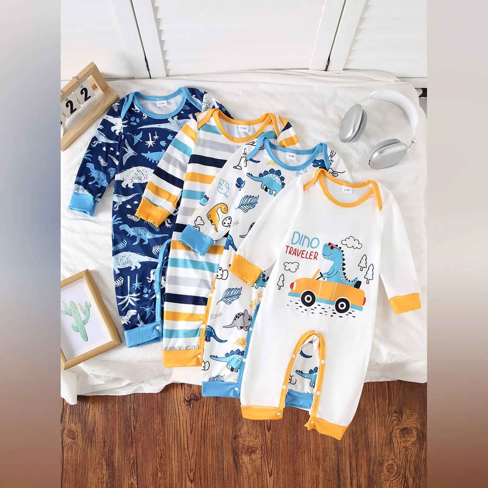 

Детский комбинезон YHOPE, повседневное минималистское боди для младенцев