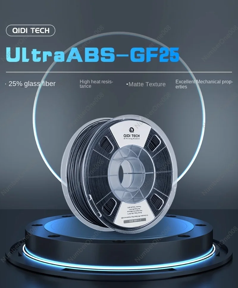 3D Printer Consumables Ultraabs-Gf25 1.75mm 1kg Containing 25% Glass Fiber Mechanical Properties Superior High Heat Resistance