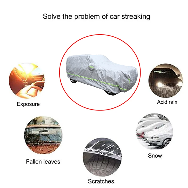 For Land Rover Discovery 4 /Discovery 5 Car Sunscreen Dustproof Rain and snow Anti-ultraviolet Full Car Cover Car Accessories