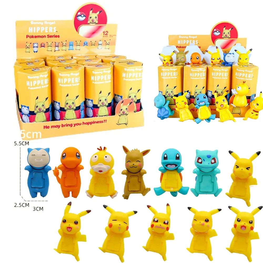 Hot Surprise Pikachu Box Party Angel Mysterieuze Blind Box Anime Figuur Model Speelgoed Kerst Aangepaste Geschenken