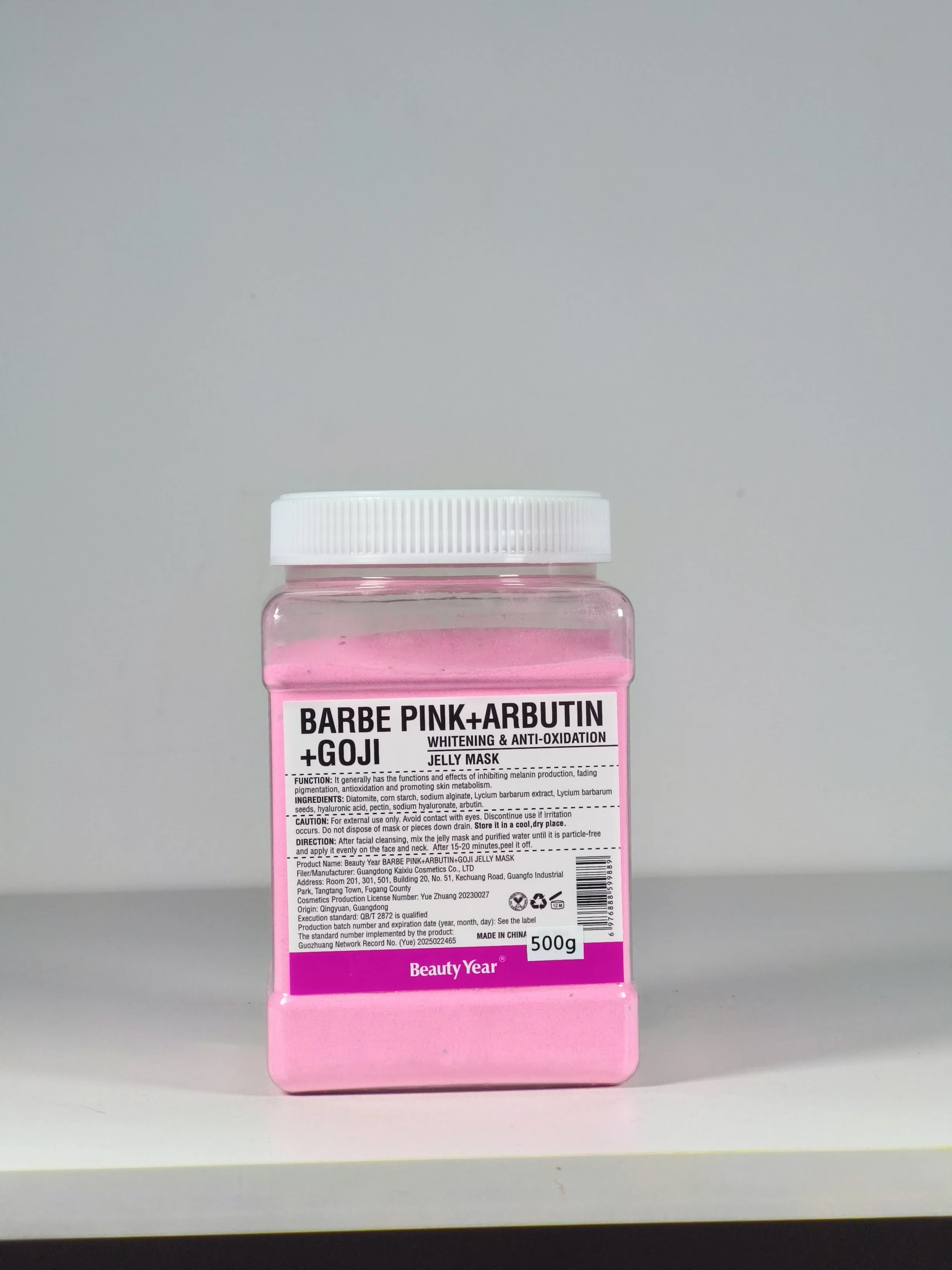 Rose Crystal Powder-to-Gel Mask – Hydrating & Firming Anti-Aging Care