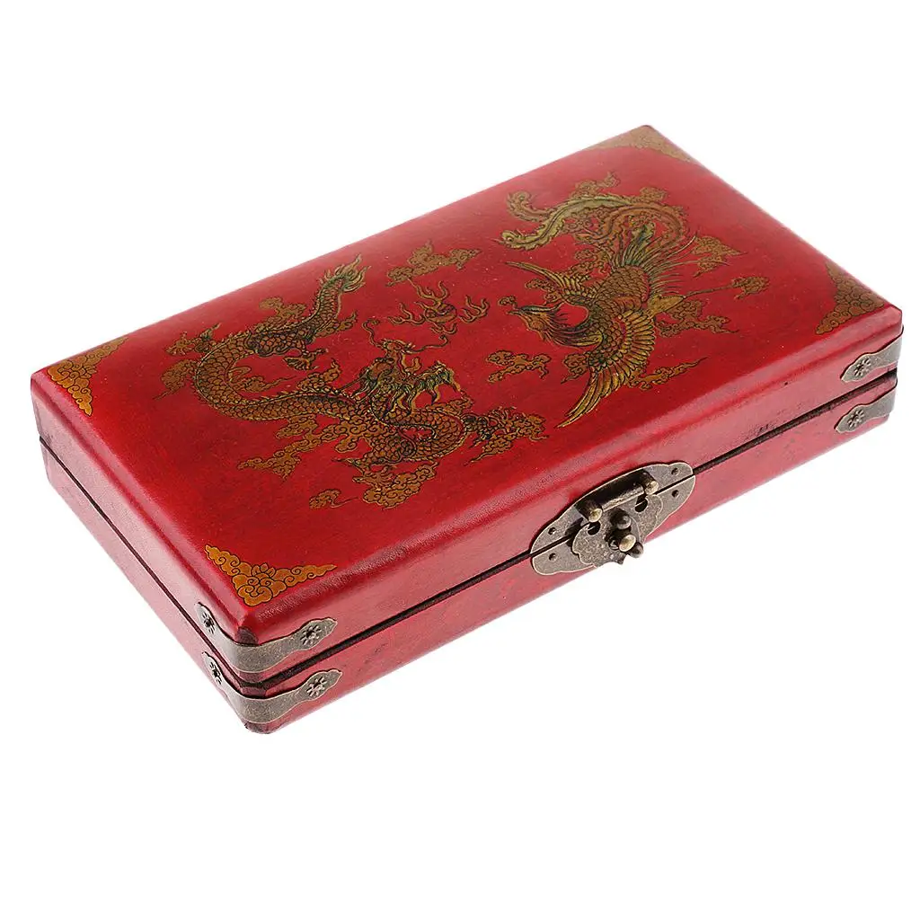 11 Row Chinese Abacus, Calculator, Calculation Board with Box, Size