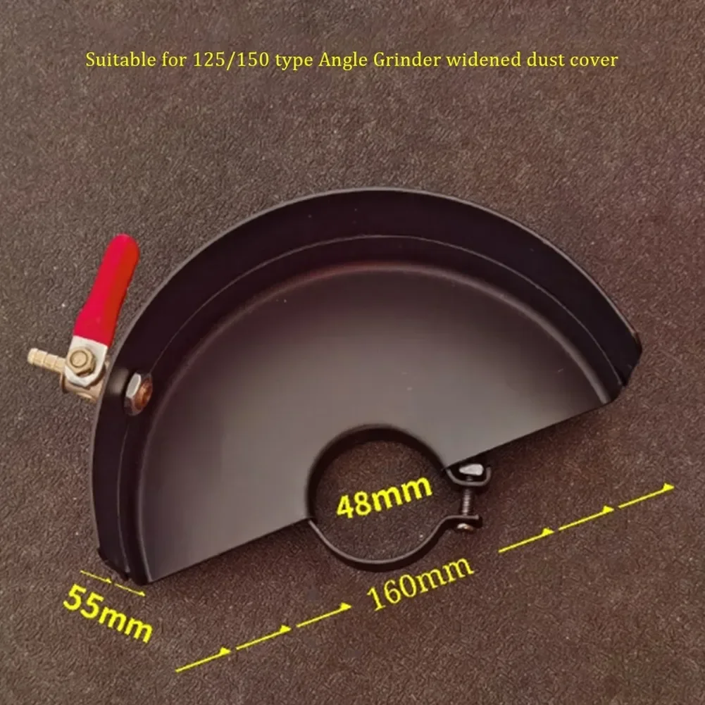 Cubierta protectora de rueda de amoladora angular con válvula de Control de Cobre, adaptador de amoladora para ranuradora Variable, máquina de