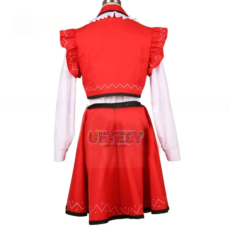 Disfraz de Cosplay de UETEEY Touhou Toho Project Shrine Maiden Perfect Cherry Blossom Lunasa Prismriver