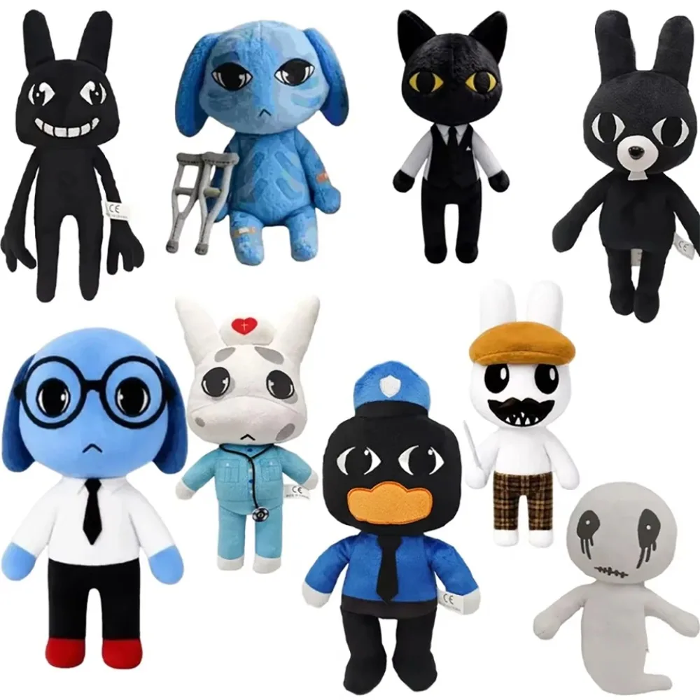 NEW Animal Hospital Plush Doll Toy Horror Game Blue Dog Soft Stuffed Doll Toy Fans Collectible Gift Home Decoration # - view 6