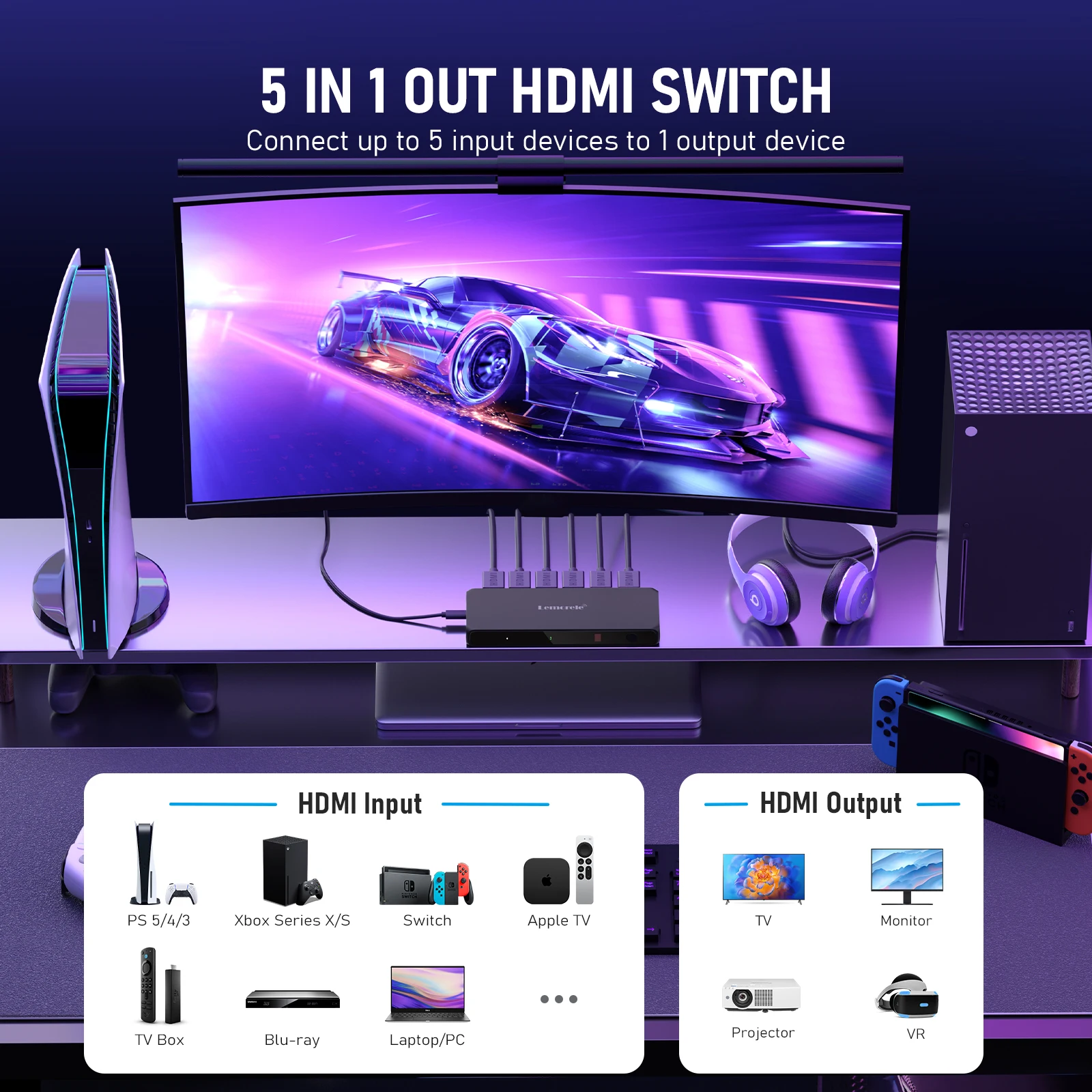 Thumbnail 2 - #78 Best HDMI Splitters & Switches to Buy In 2026