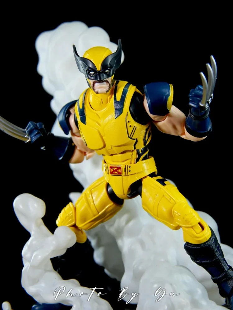 بلوك الأصلي 2024 ديدبول ولفيرين صديق ديدبول 3 X-Men النسخة الفئة عمل الشكل تجميعها نموذج الفيلم اللعب هدية
