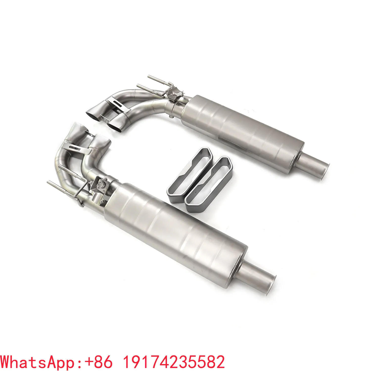 

For Frosted Stainless Steel Exhaust Valve Catback For G63 W464 With High Flow Performance Auto Turning Pipe Parts