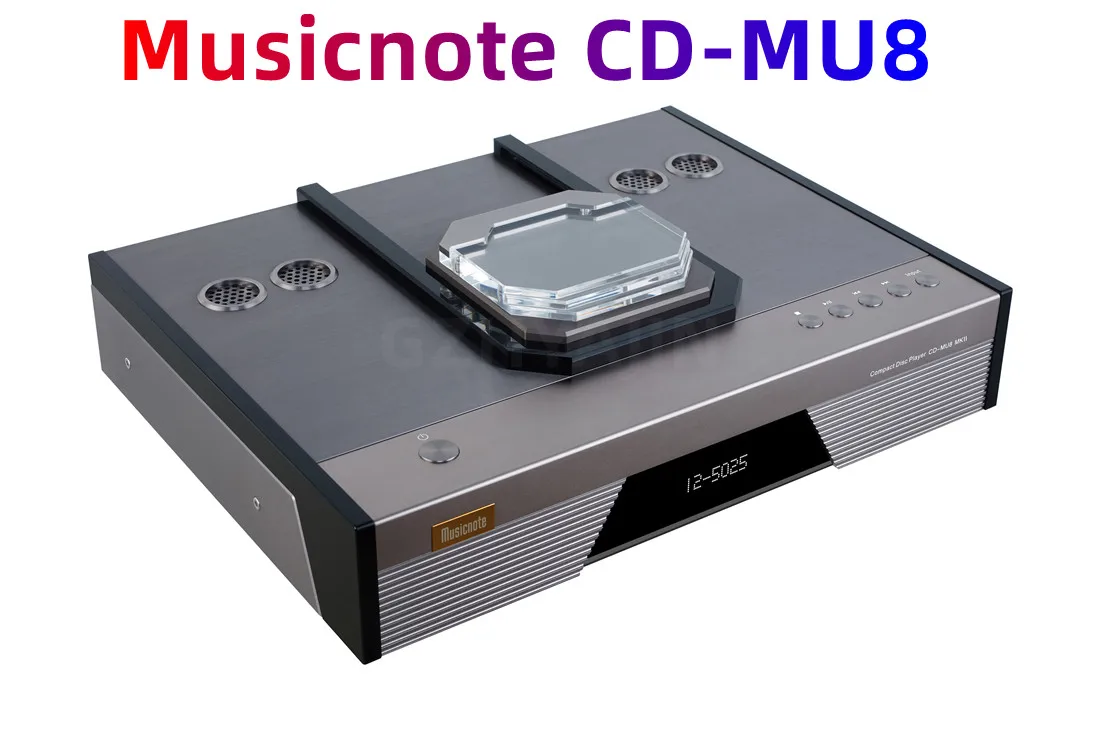 

Musicnote CD-MU8 MKII fever CD machine top push cover bile balanced output player with USB or Bluetooth input