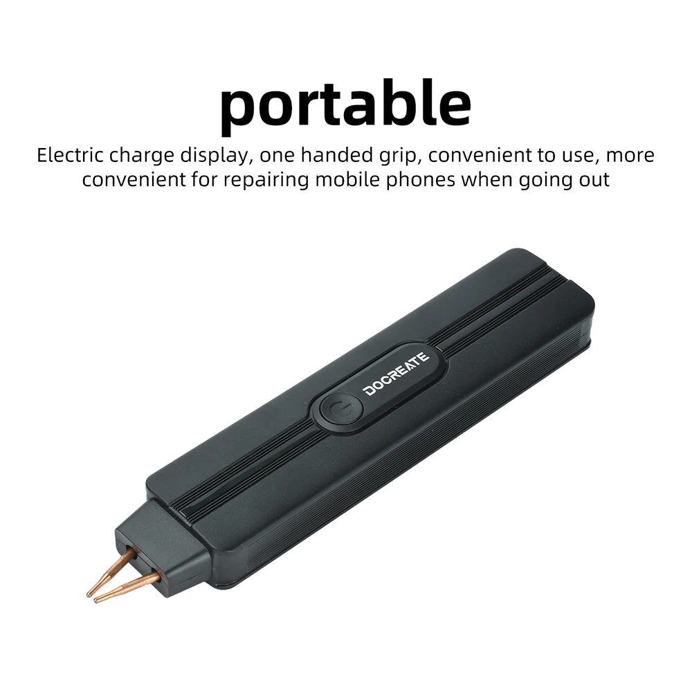 DC 5V Portable Handheld Spot Welder 9-level Adjustable Power 18650 Lithium Battery DIY Nickel Sheet Battery Spot Welding Machine