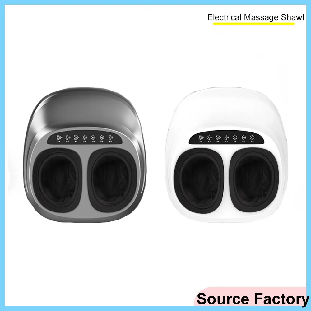 6D Electric Antistress Foot Massage Vibrator Kneading Air Pressure Foot Care Machine Heating Therapy Health Care Feet Massager