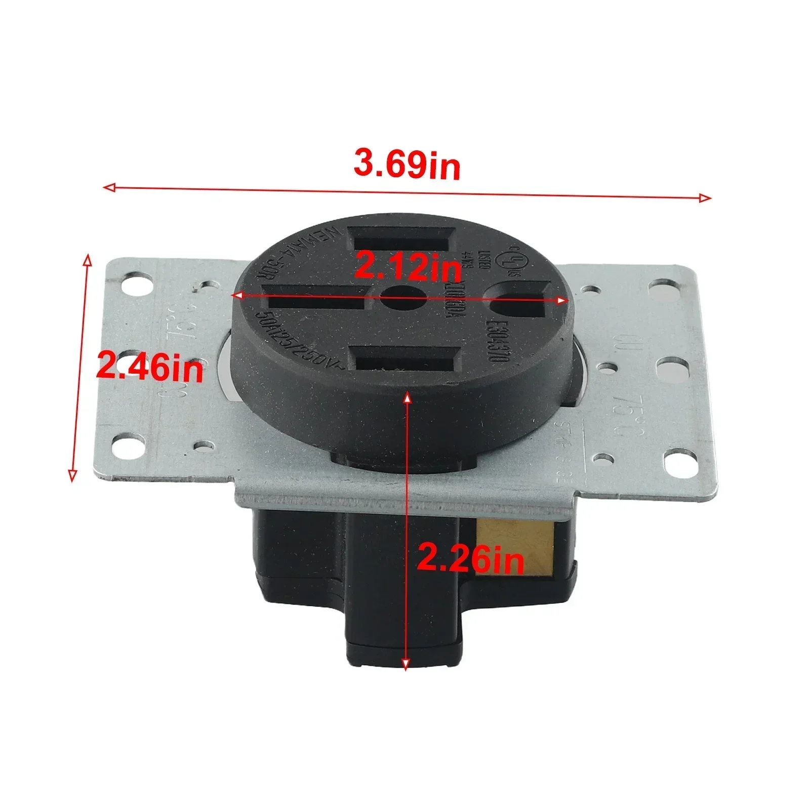Simplified Installation With Color Coded Screws on This Electrical Connector Designed For the For NEMA R1450P Standard