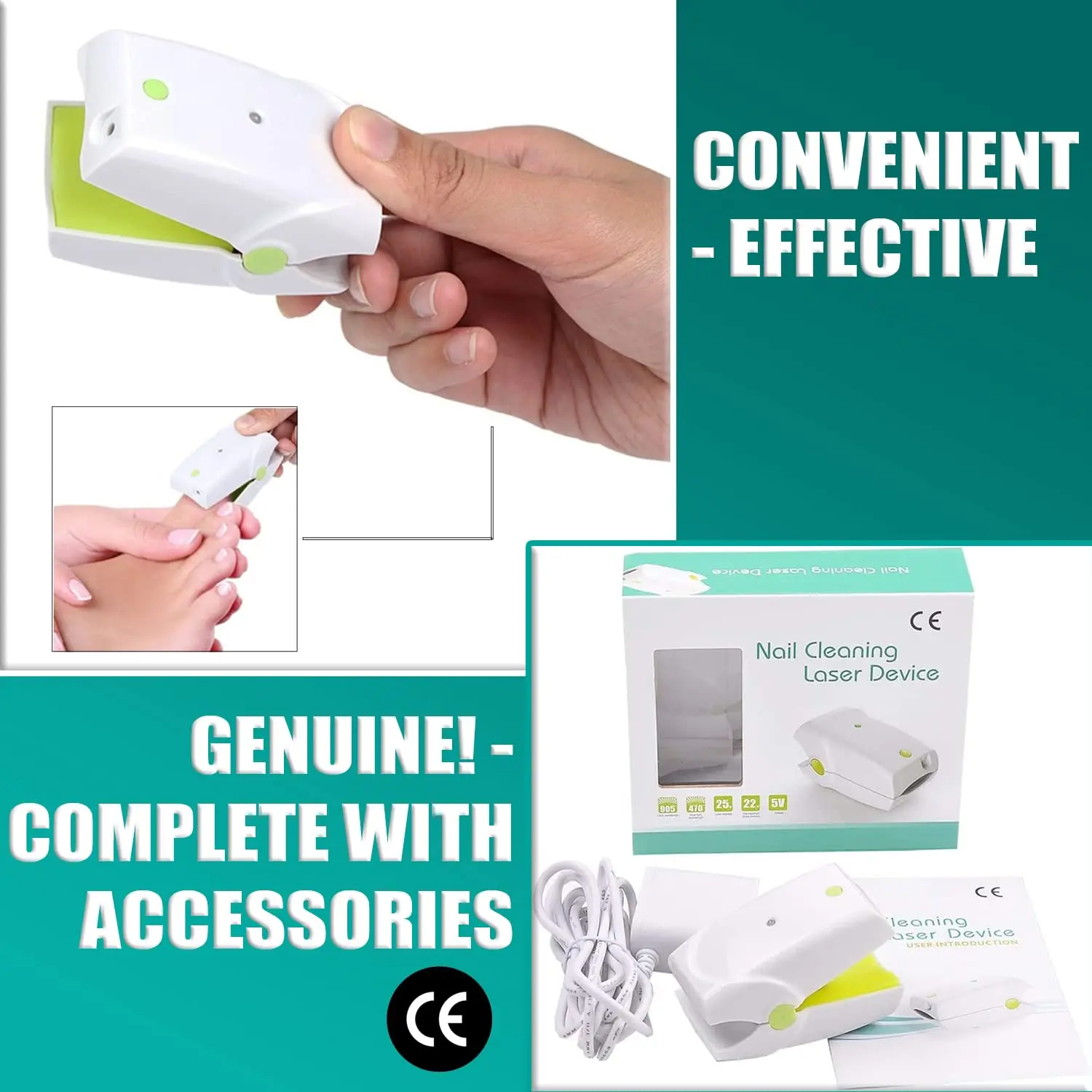 

Toe Nail Fungal Treatment Fungus Antifungal FungusCure Finger SkinToe Care Nail Fungus Laser Therapy Device