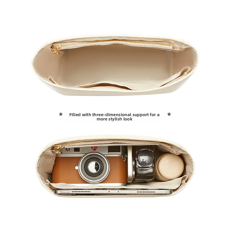 إدراج منظم الحقائب لحقيبة الظهر Longchamp من النايلون لتخزين حقيبة البلاتين تدعم ملحقات حقيبة التعديل الداخلية للتخزين